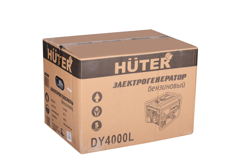 Портативный бензогенератор HUTER DY4000L в Хабаровске