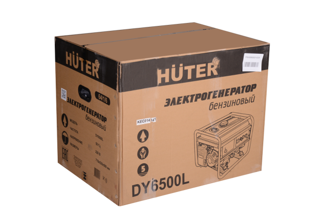Портативный бензогенератор HUTER DY6500L в Хабаровске