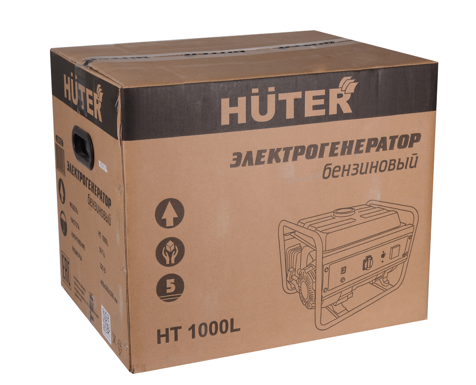 Портативный бензогенератор HUTER HT1000L в Хабаровске