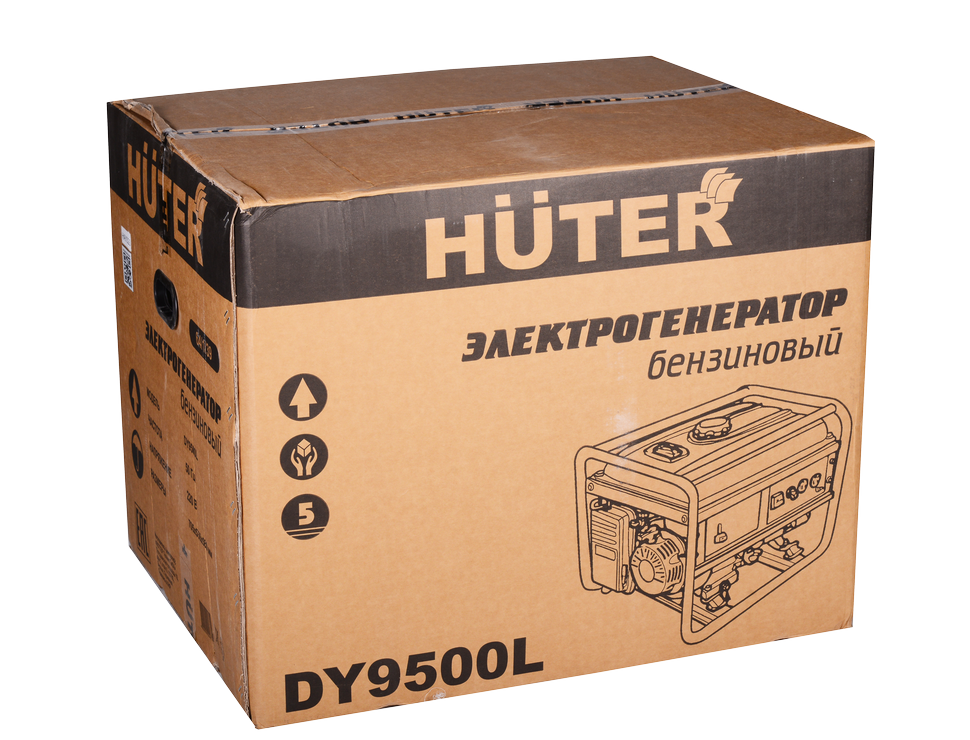 Портативный бензогенератор HUTER DY9500L в Хабаровске